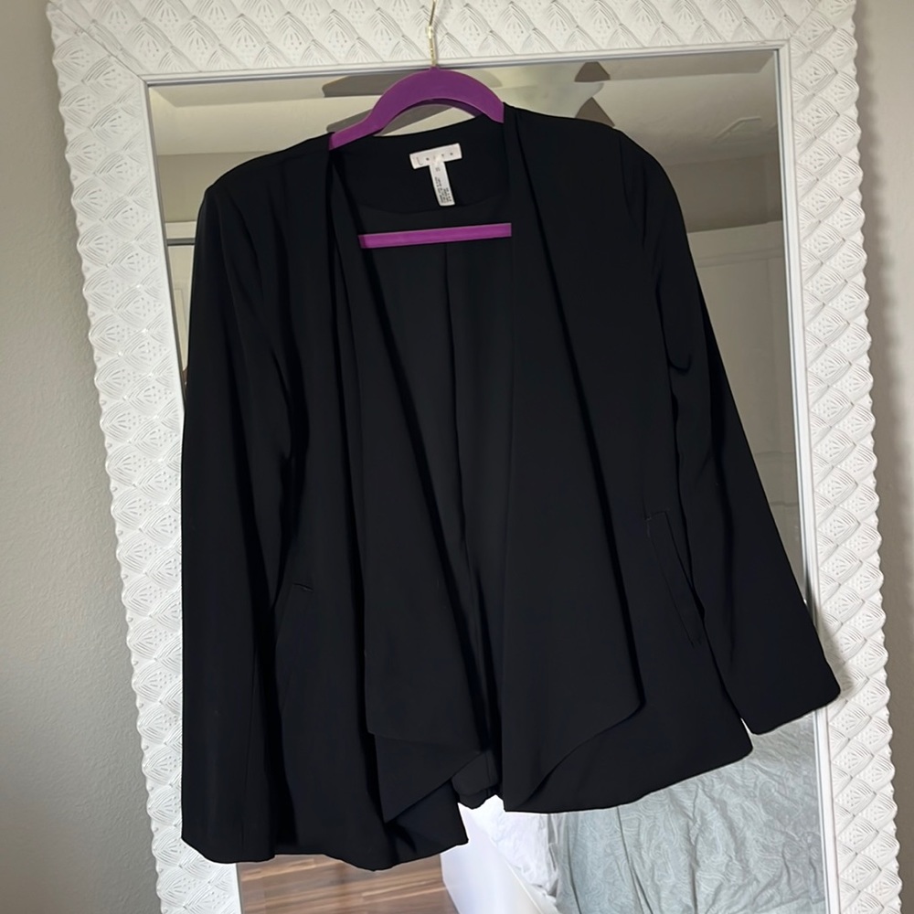 Leith black blazer sz XS flown blazer